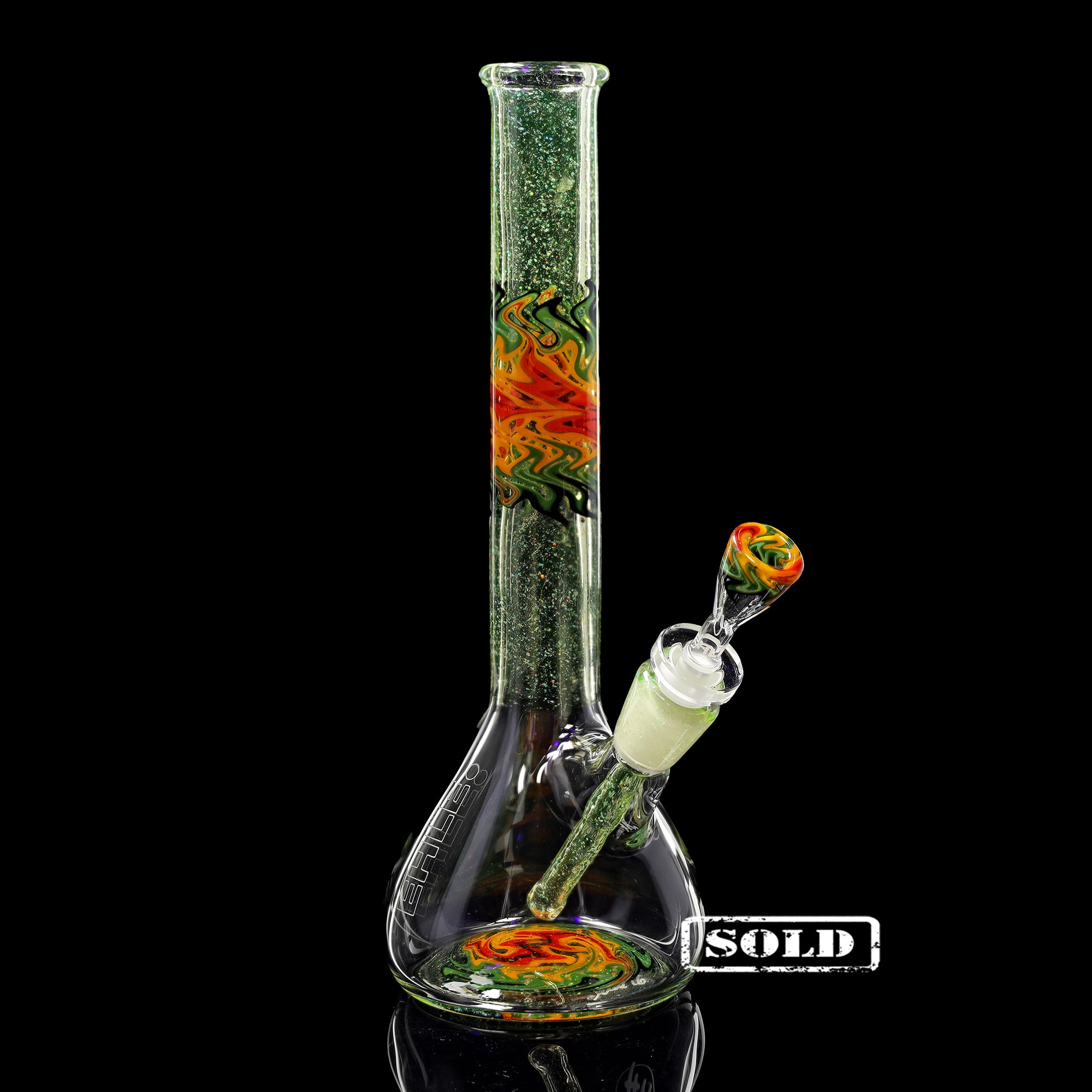 Collab Bong EHLE x mah "Jamaica Citrine"