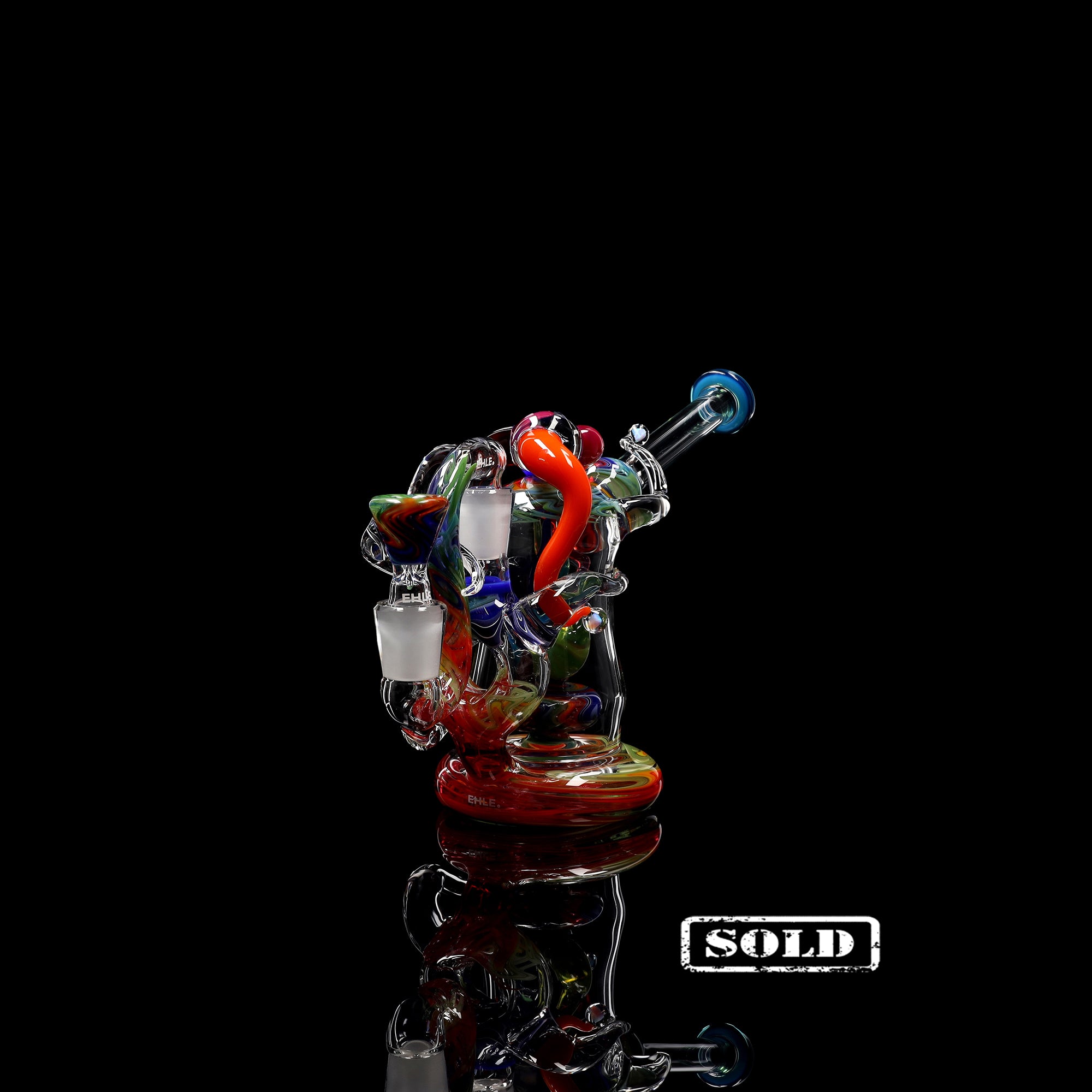 Best of 2024: November Model - "Psy Harlequin" NS 14.5 - with Banger + Bowl + Drop-Down