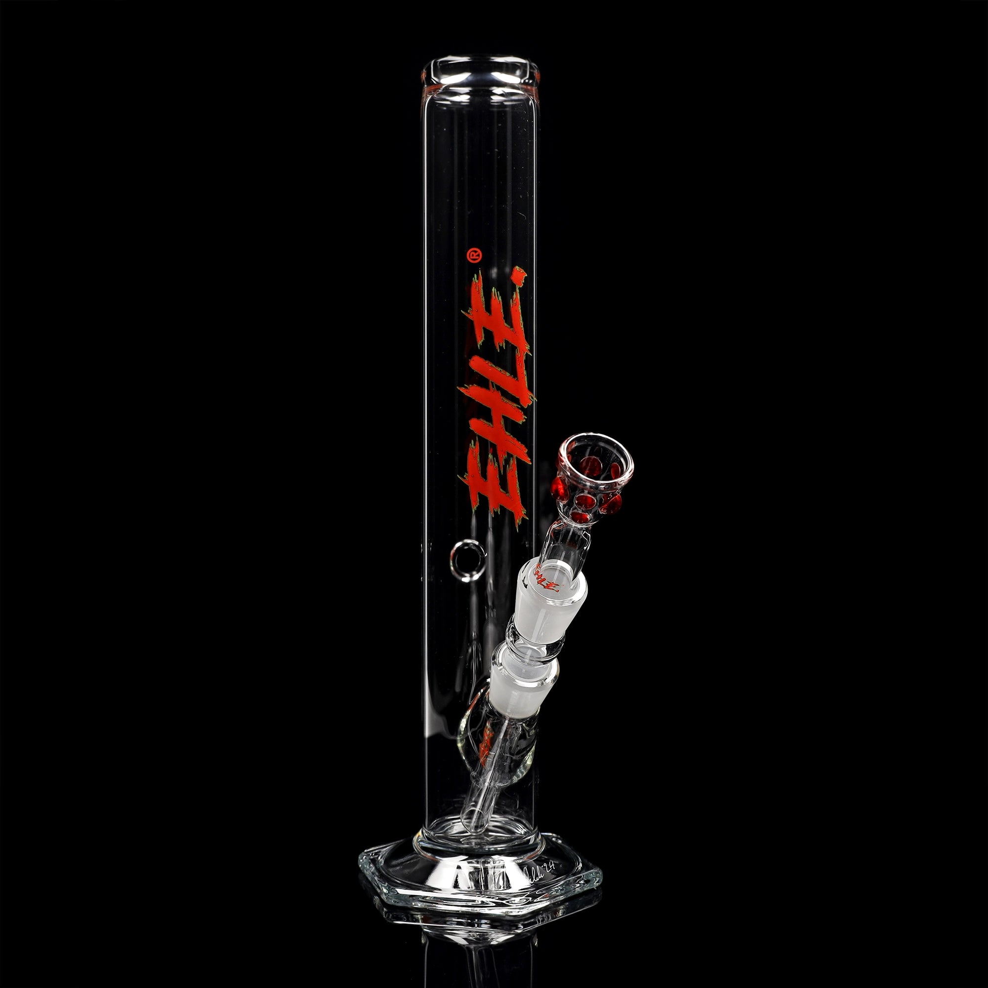 Red Series Bong #1 500ml; NS18; Logo speciale Rosso-Verde