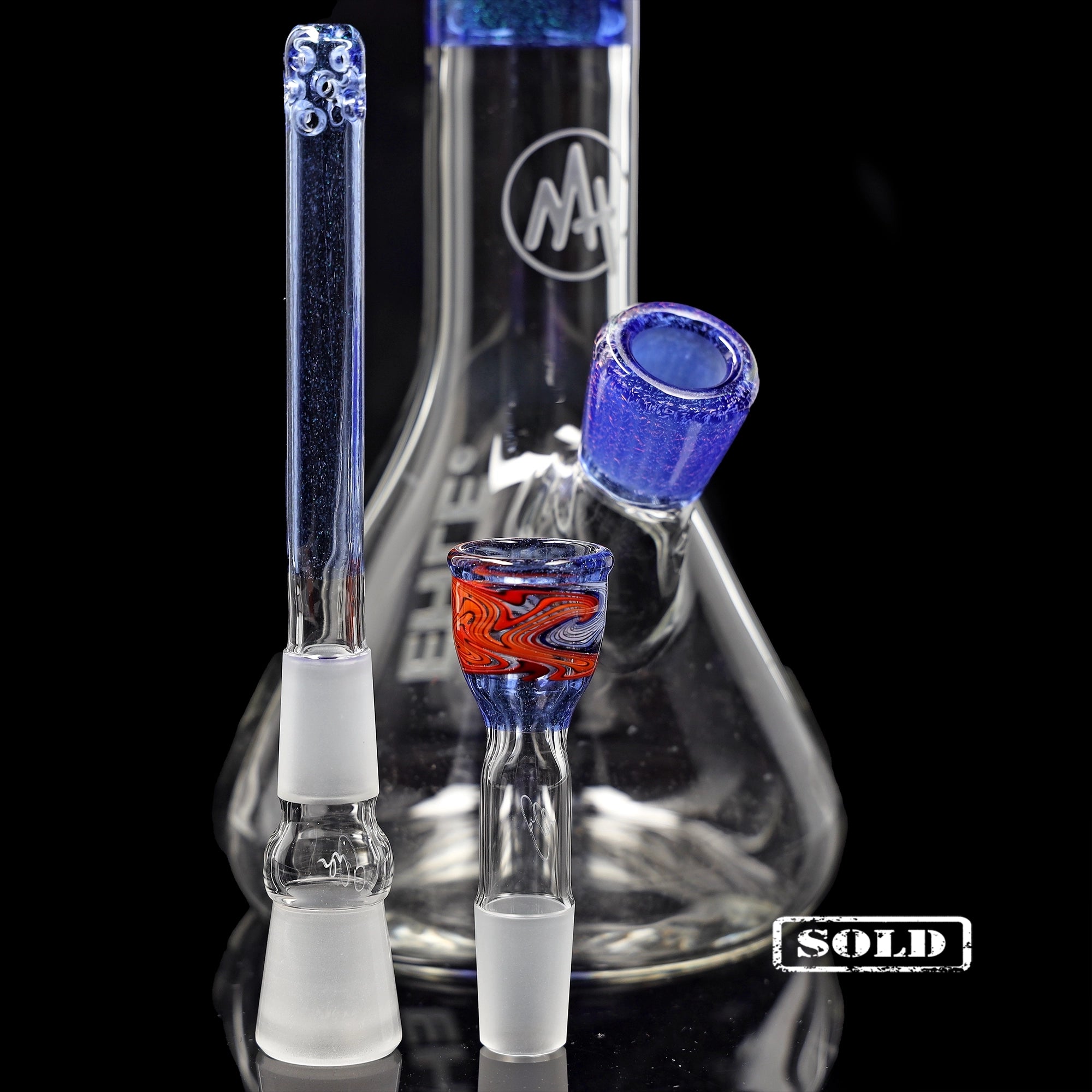 Collab Bong EHLE x mah "Dichroic"