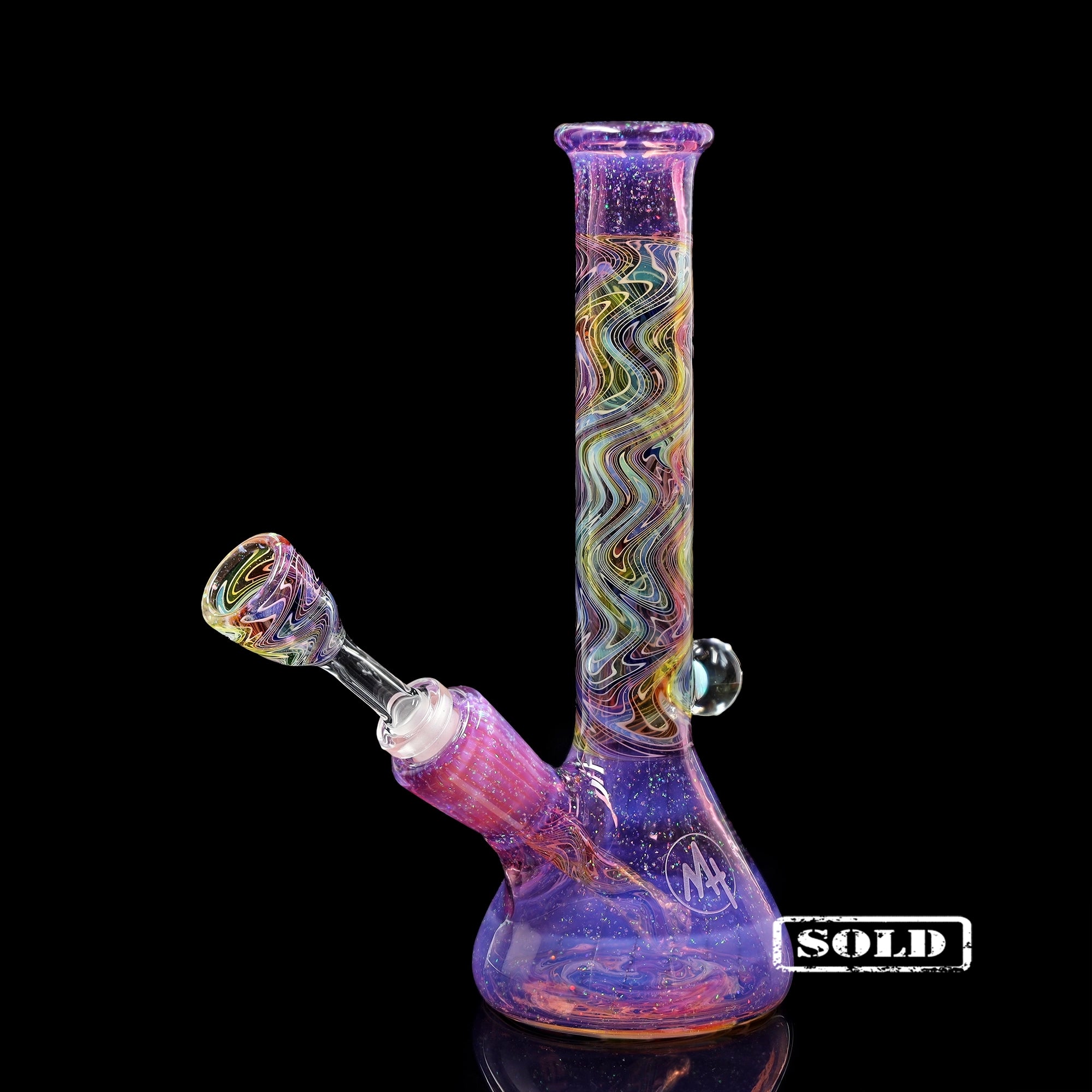 Collab Bong EHLE x mah "mini-beaker"