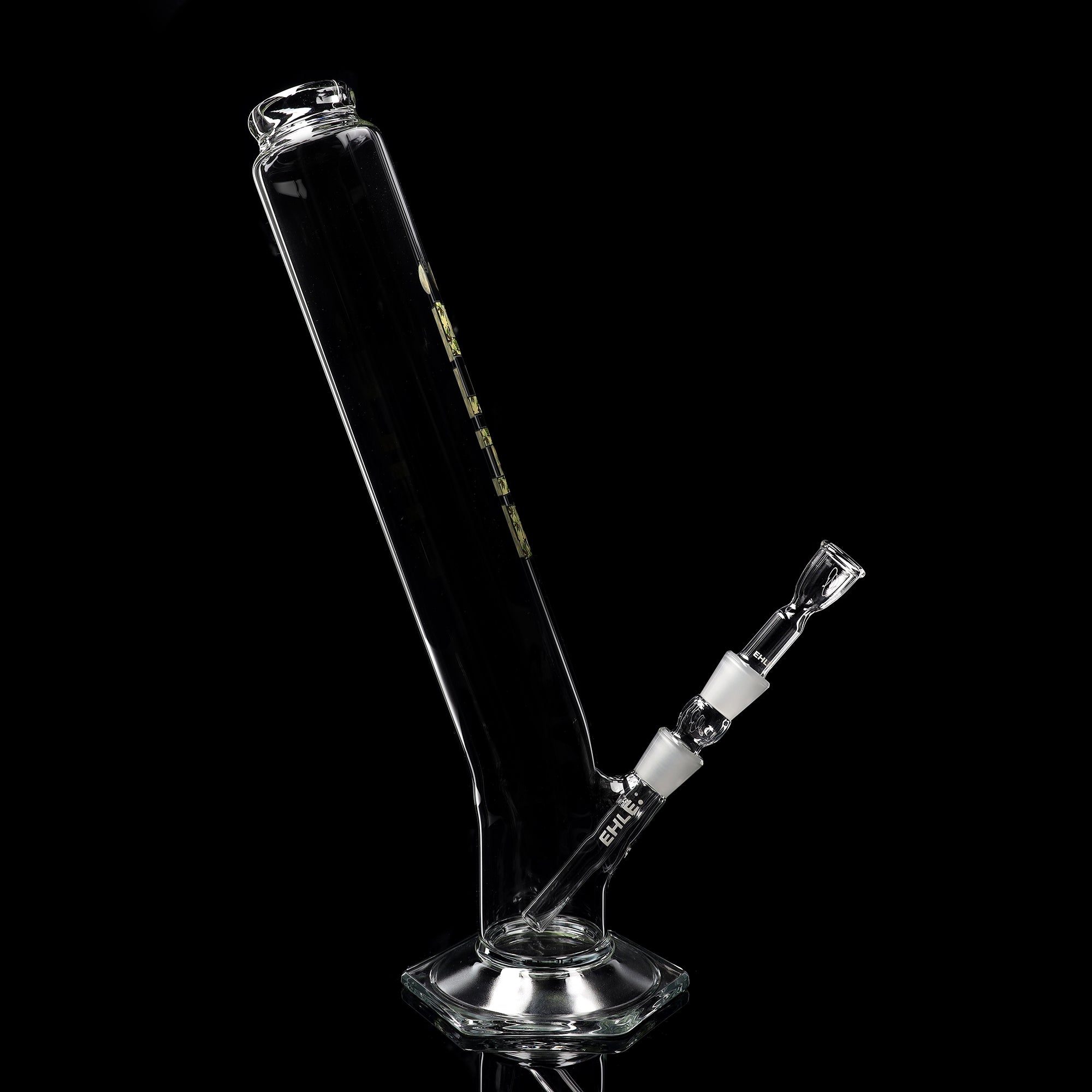 Zylinderbong 1000 ml - gebogen (NS 18)