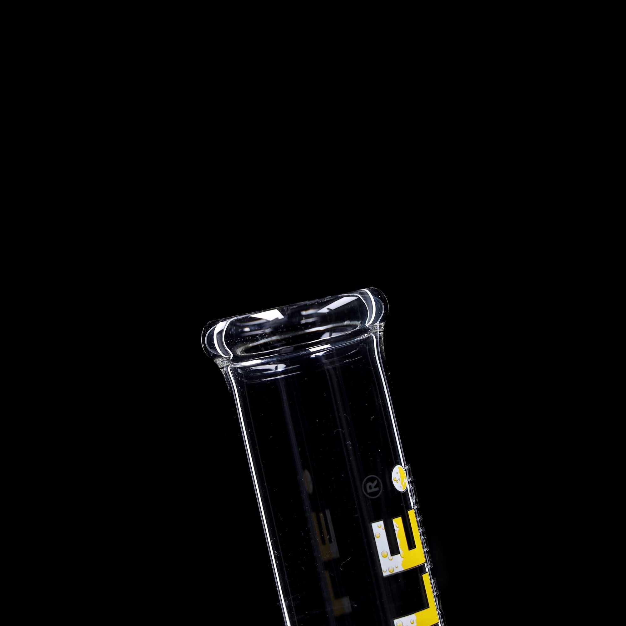 Zylinderbong 250 ml (NS 18) - gebogen