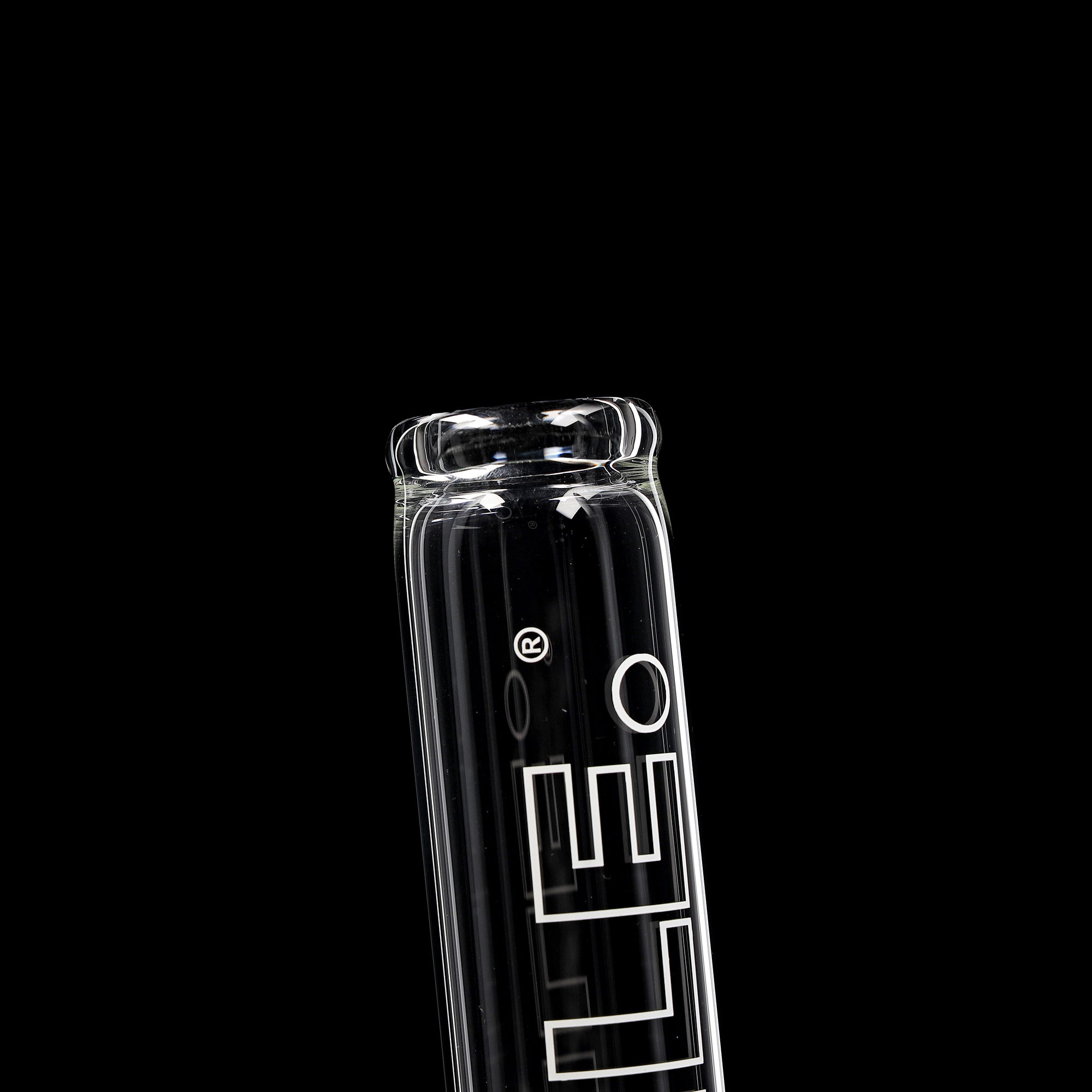 Zylinderbong 500 ml - gebogen (NS 18)