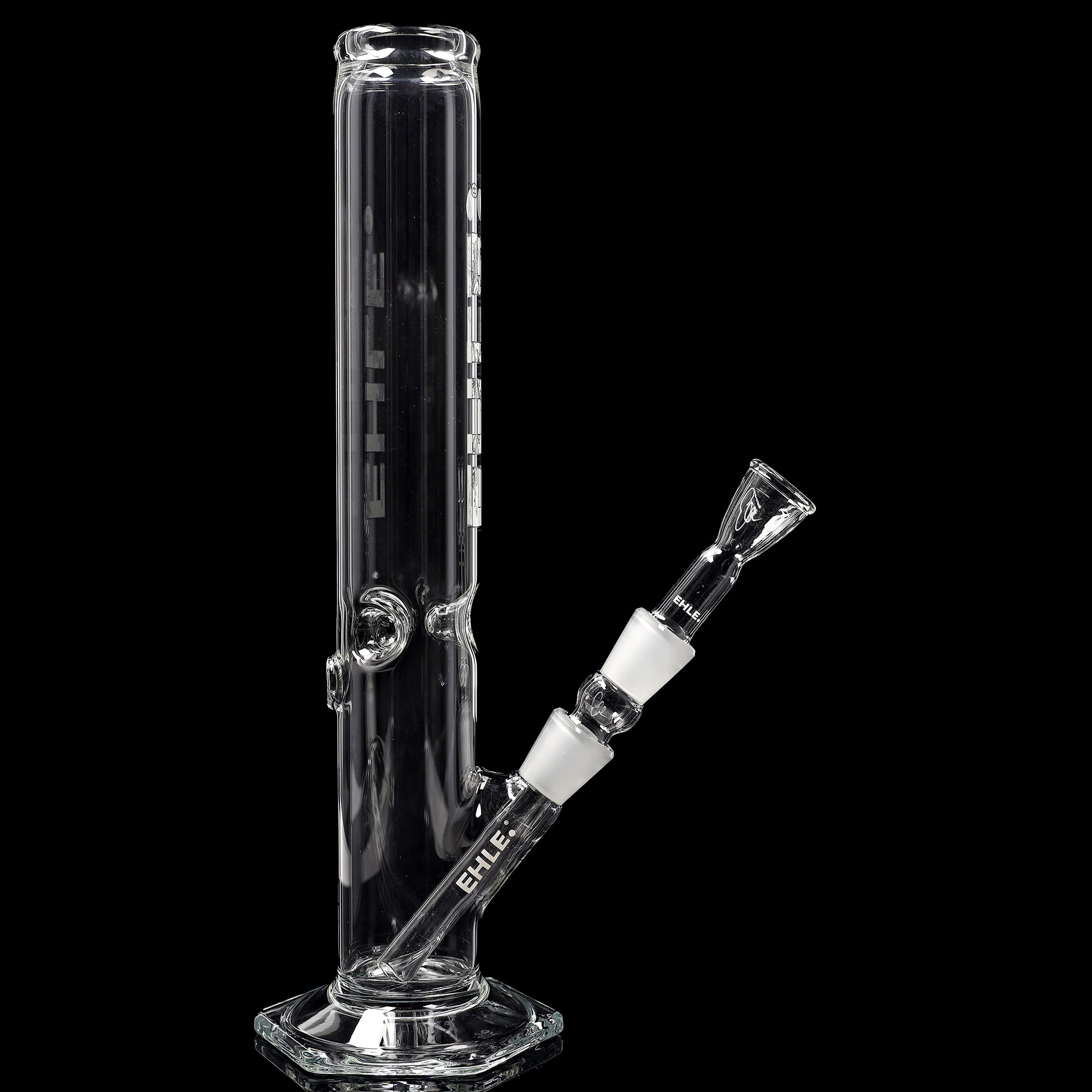 Cylinder Bong 500 ml with Ice Notches (SG 18)