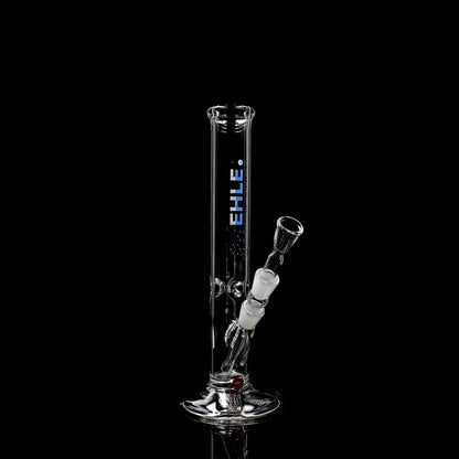 Rundfuss-Bong 5mm mit Eis - 37cm (NS 14)