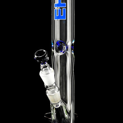 Bong a base circolare 7 mm con ghiaccio -