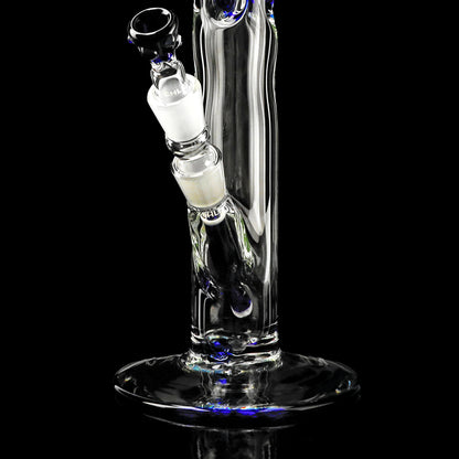 Bong a base circolare 7 mm con ghiaccio -