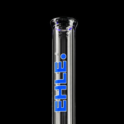 Bong a base circolare 7 mm con ghiaccio -