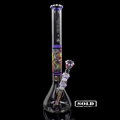 Collab Bong EHLE x mah "Crushed Opal"