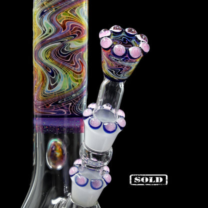 Collab Bong EHLE x mah "Crushed Opal"