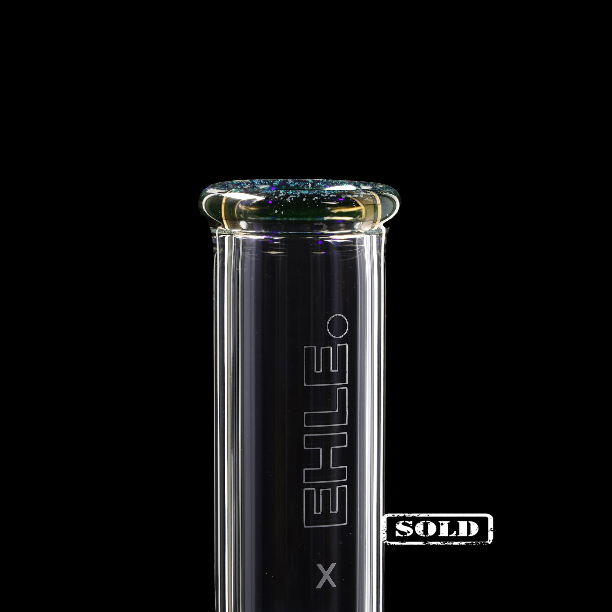 Collab Bong EHLE x mah "Perc Fire Water"