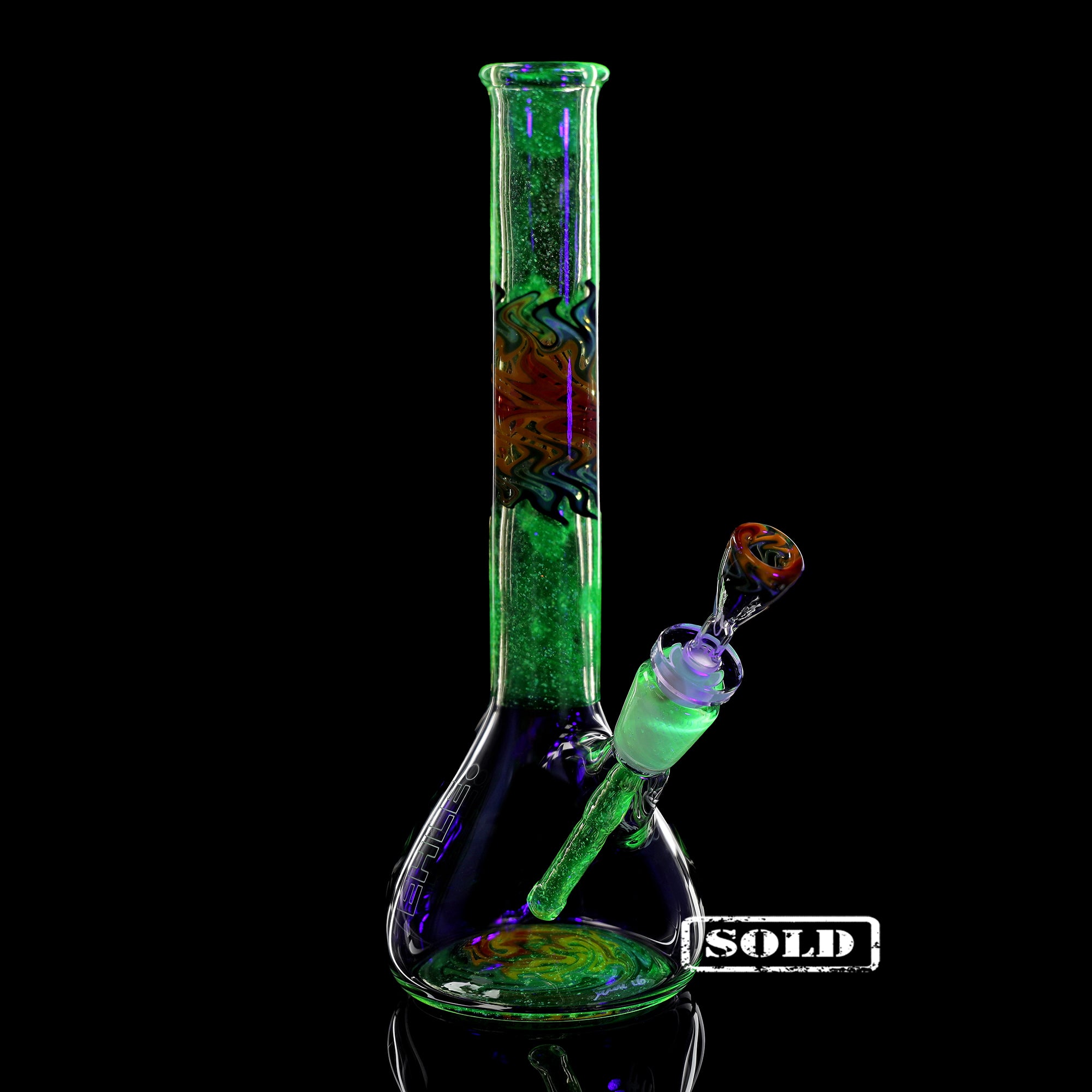 Collab Bong EHLE x mah "Jamaica Citrine"