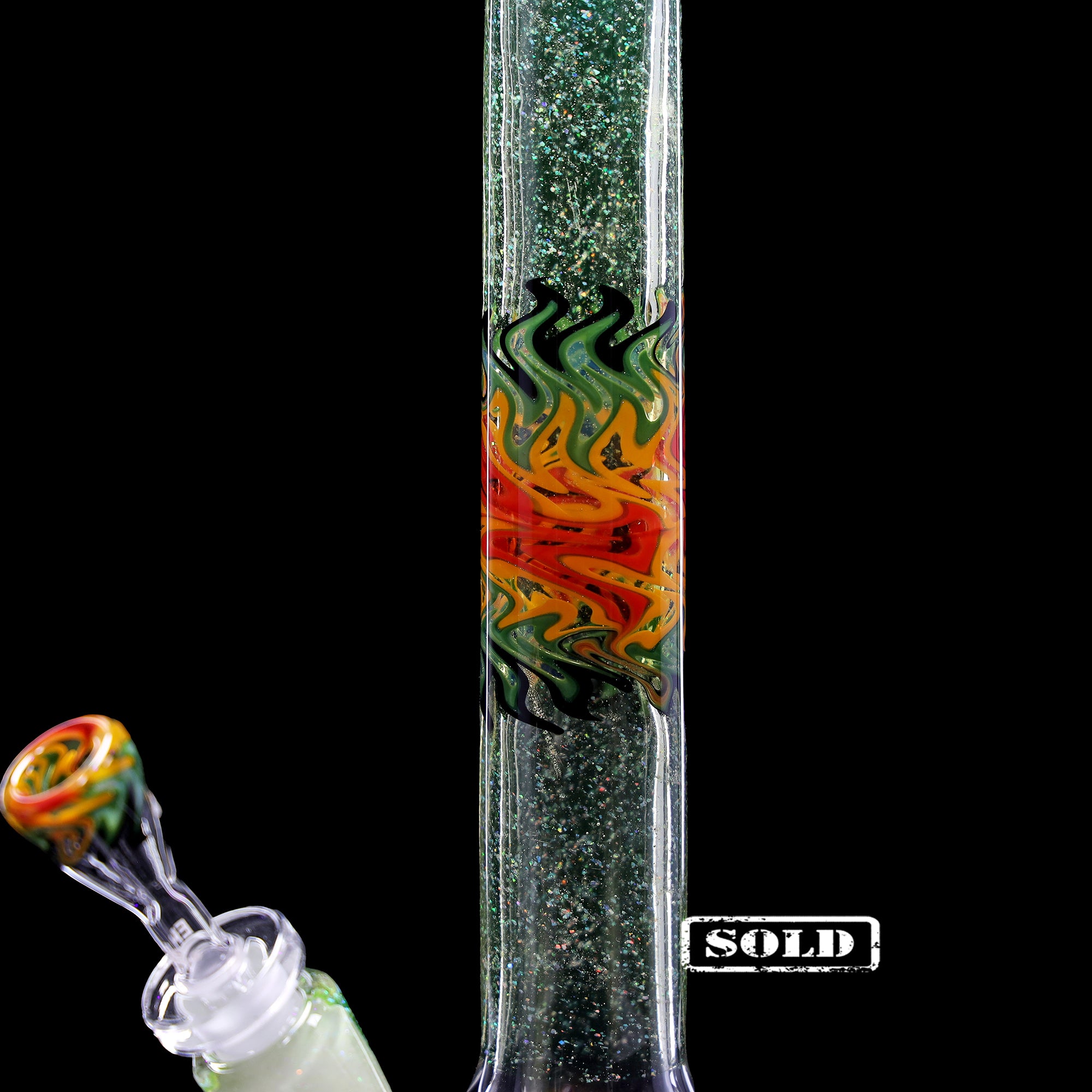 Collab Bong EHLE x mah "Jamaica Citrine"