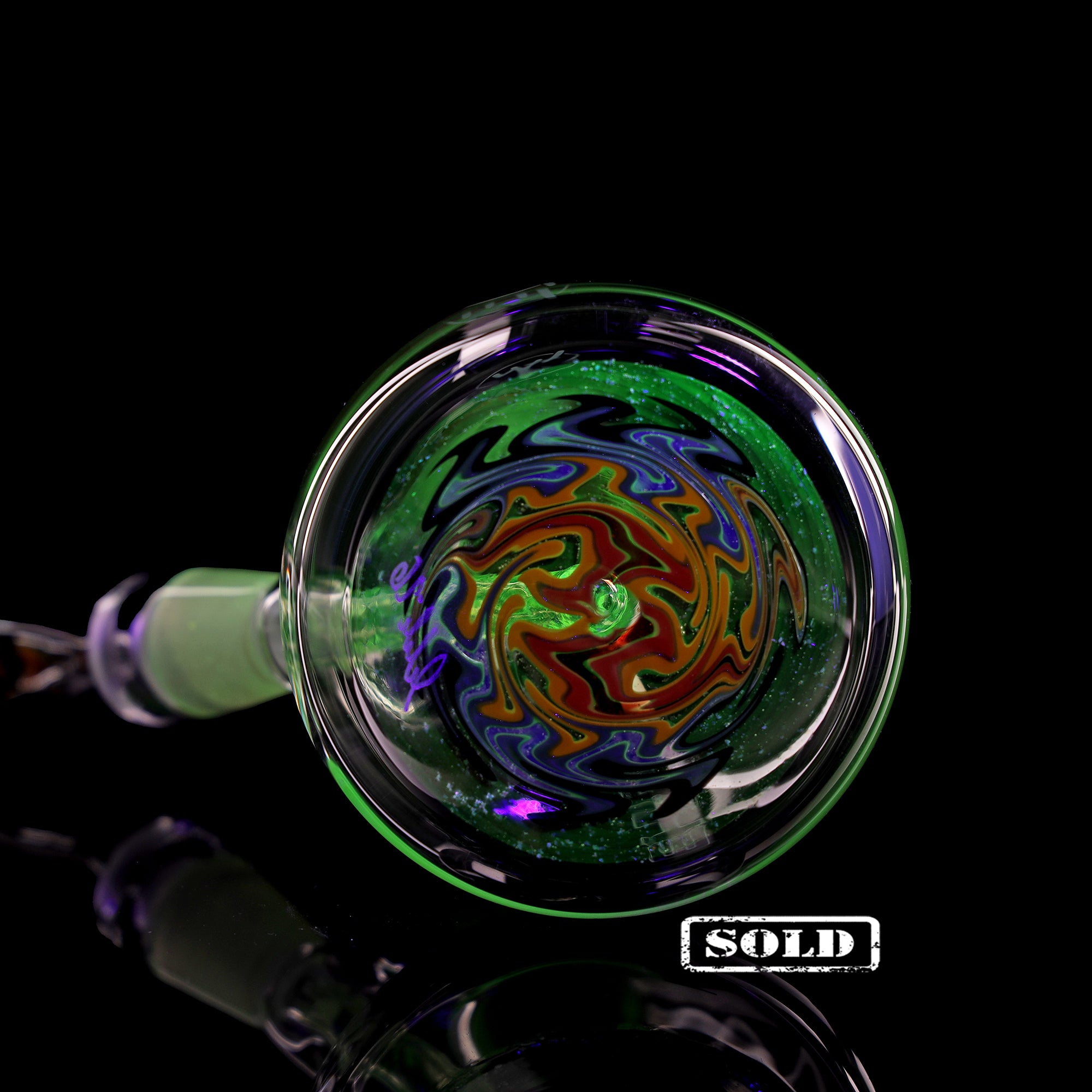 Collab Bong EHLE x mah "Jamaica Citrine"