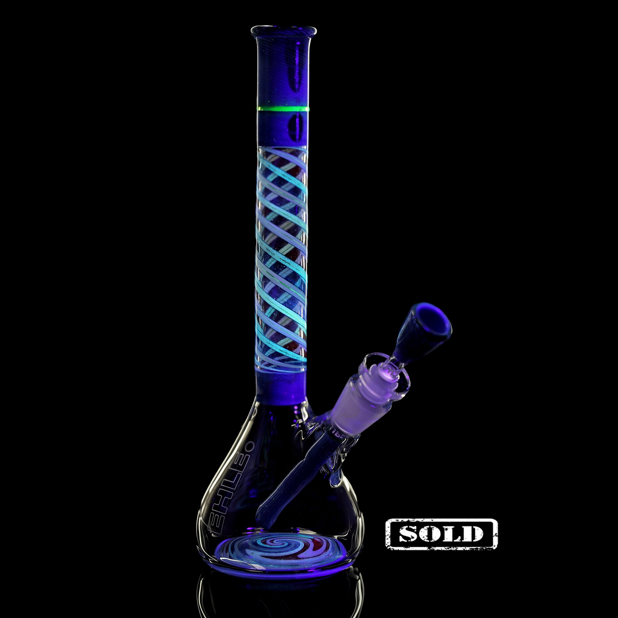 Collab Bong EHLE x mah "agate cyclone"
