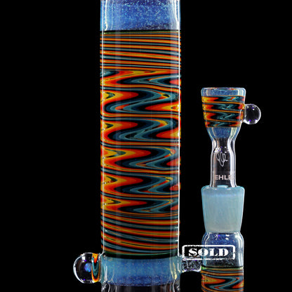 Collab Bong EHLE x mah "Perc Fire Water"