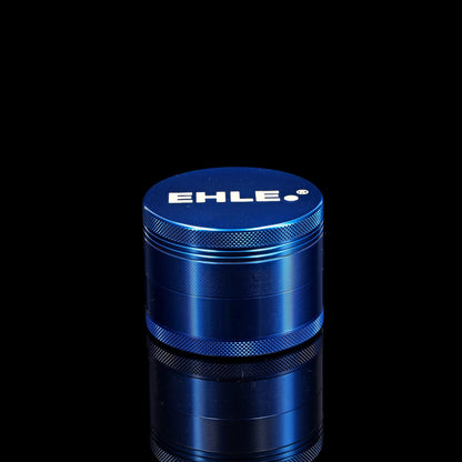 EHLE. Grinder in alluminio 63mm Blu – 4 pezzi con setaccio per polline