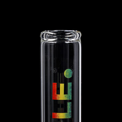 Zylinderbong 500 ml mit Eiskerben - Kugel (NS 14)