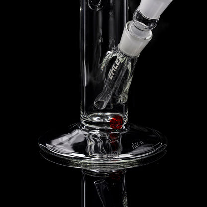 Rundfuss-Bong 5mm mit Eis - 45cm (NS 18)