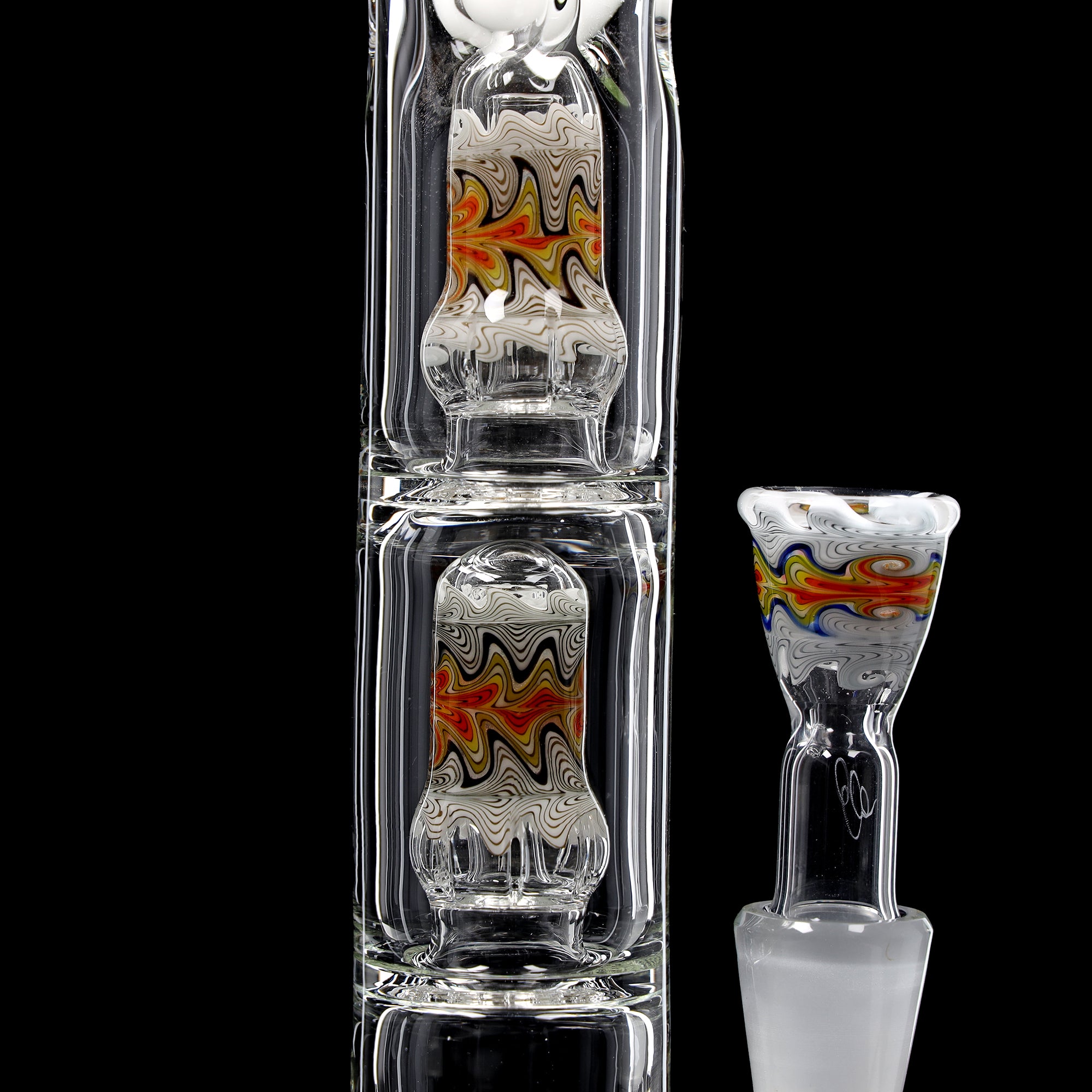 Percolatorbong White Rainbow (Limited Edition Bong)