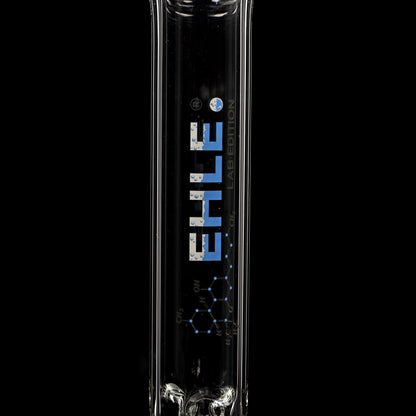 Rundfuss-Bong 5mm mit Eis - 37cm (NS 14)