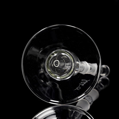Rundfuss-Bong 3.5mm (Eis) - NS 18 -
