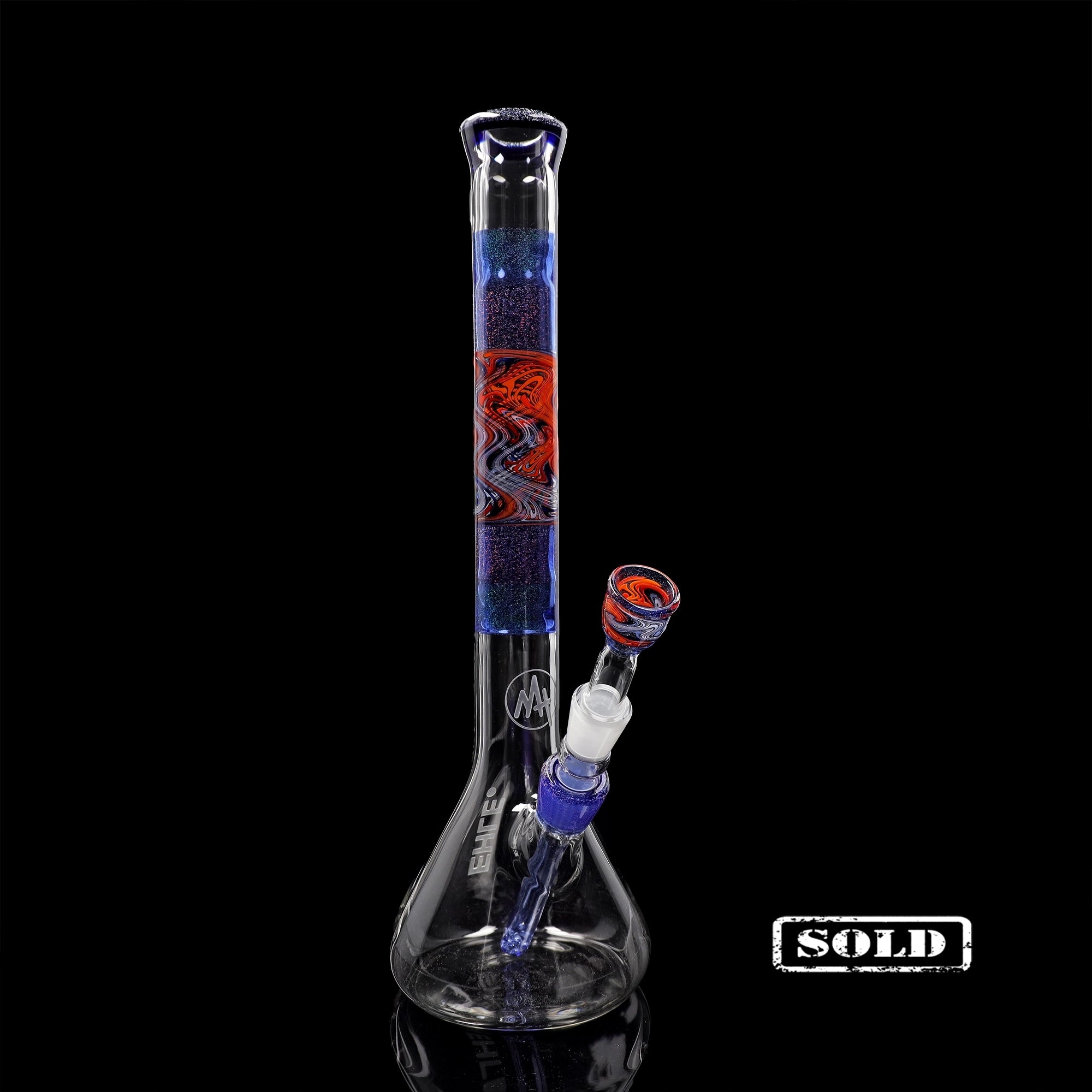 Collab Bong EHLE x mah "Dichroic"