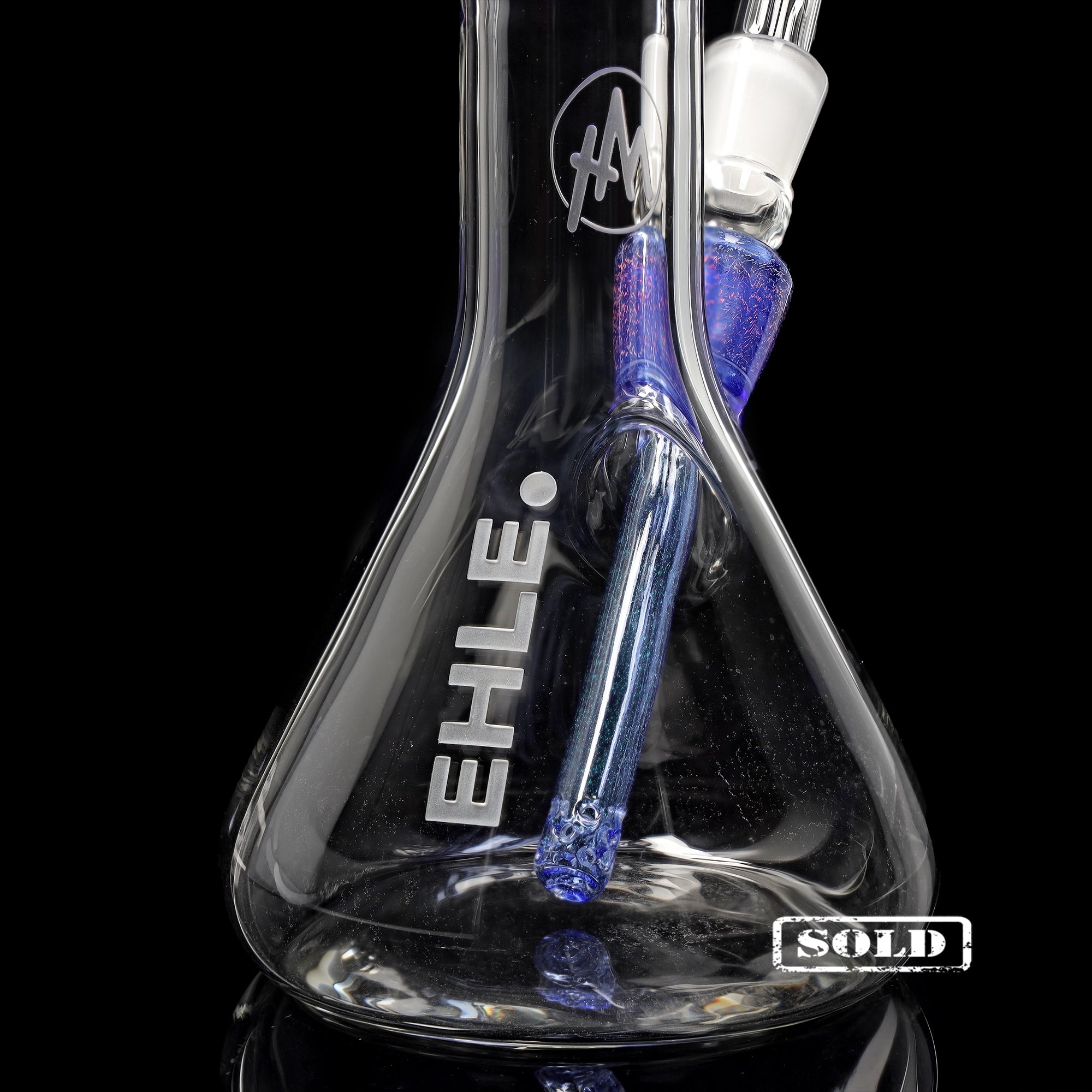 Collab Bong EHLE x mah "Dichroic"