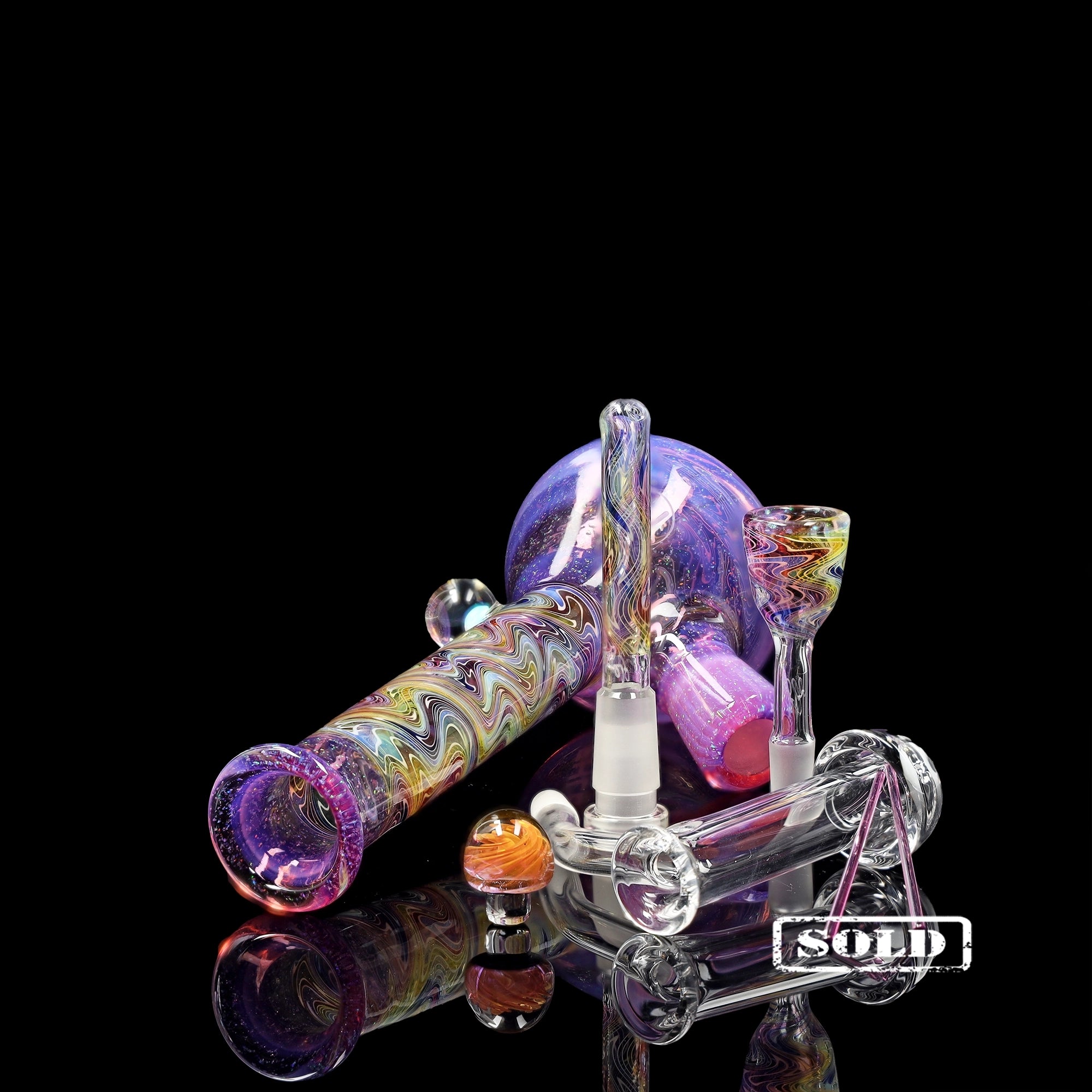 Collab Bong EHLE x mah "mini-beaker"