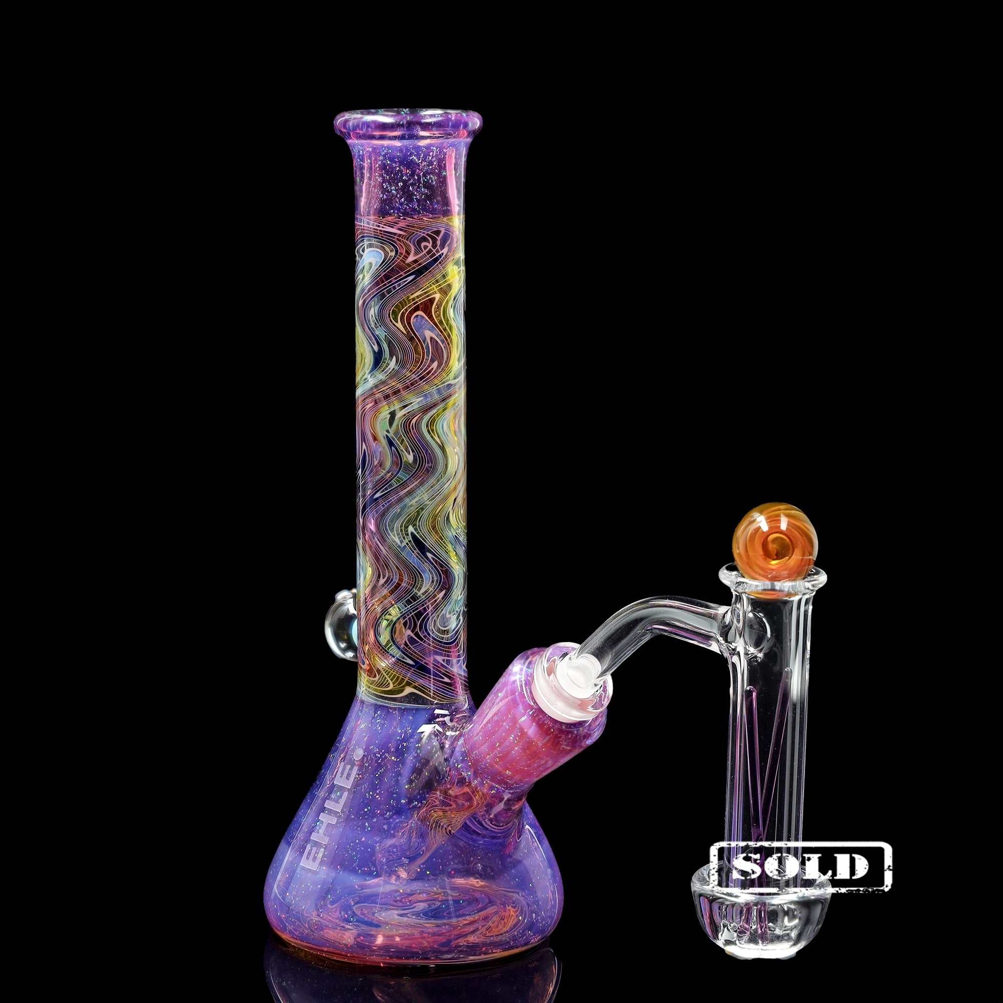 Collab Bong EHLE x mah "mini-beaker"