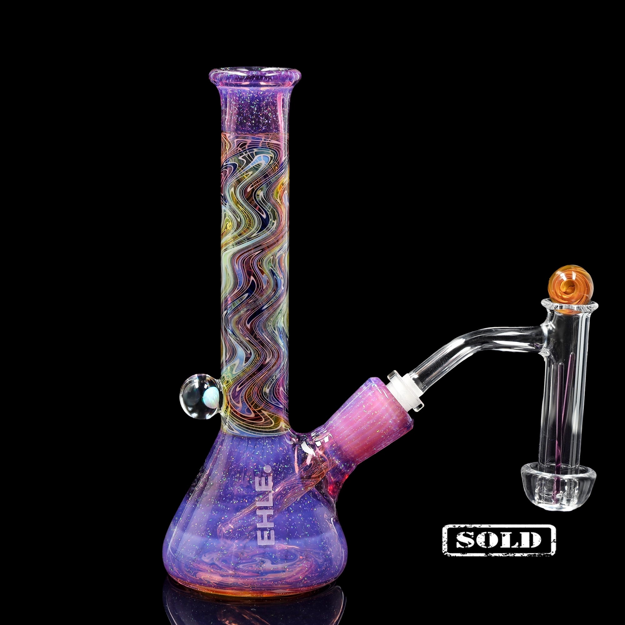 Collab Bong EHLE x mah "mini-beaker"