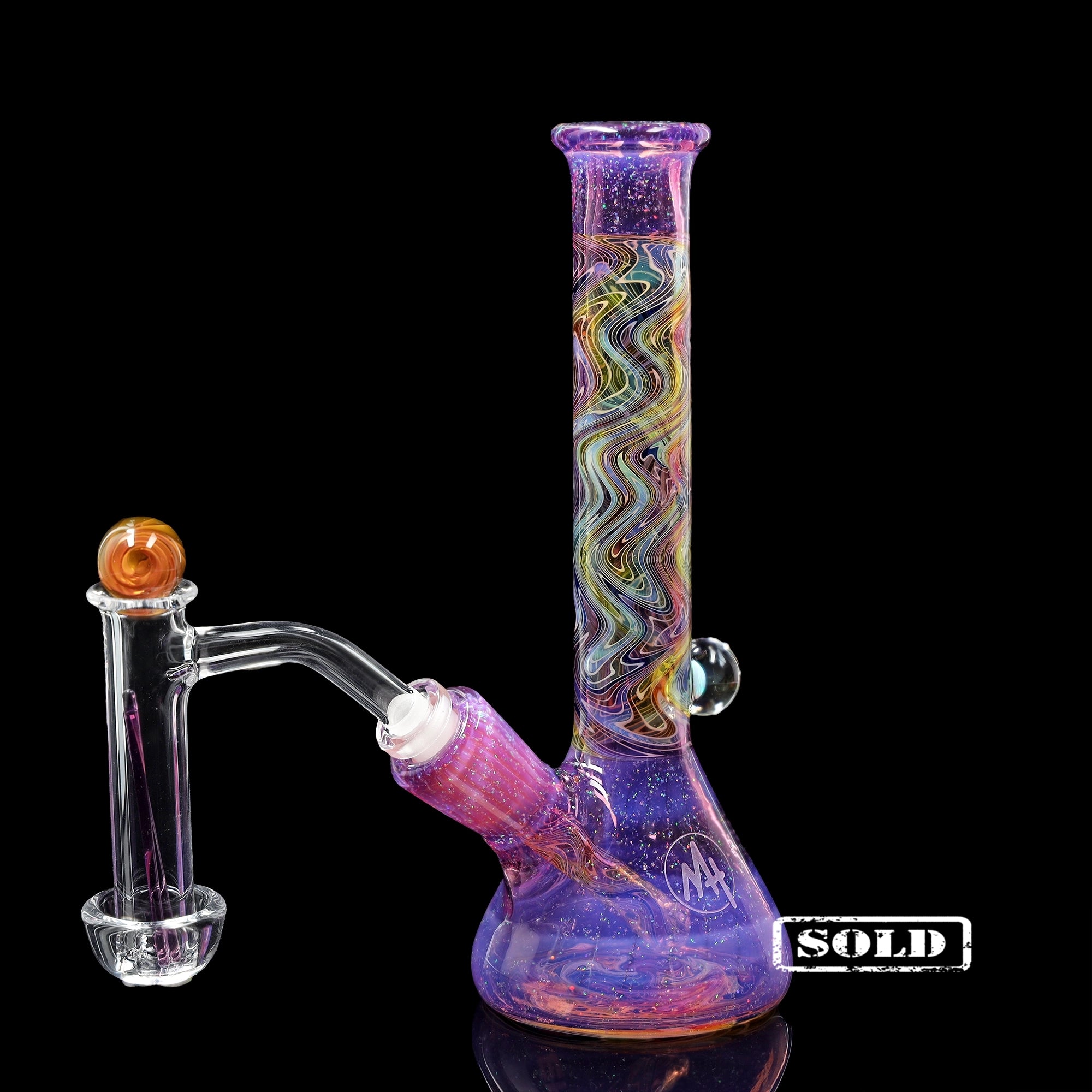 Collab Bong EHLE x mah "mini-beaker"