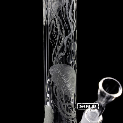 Collab-Bong EHLE x  Tóth Tibor Tamás ,, Quallen"