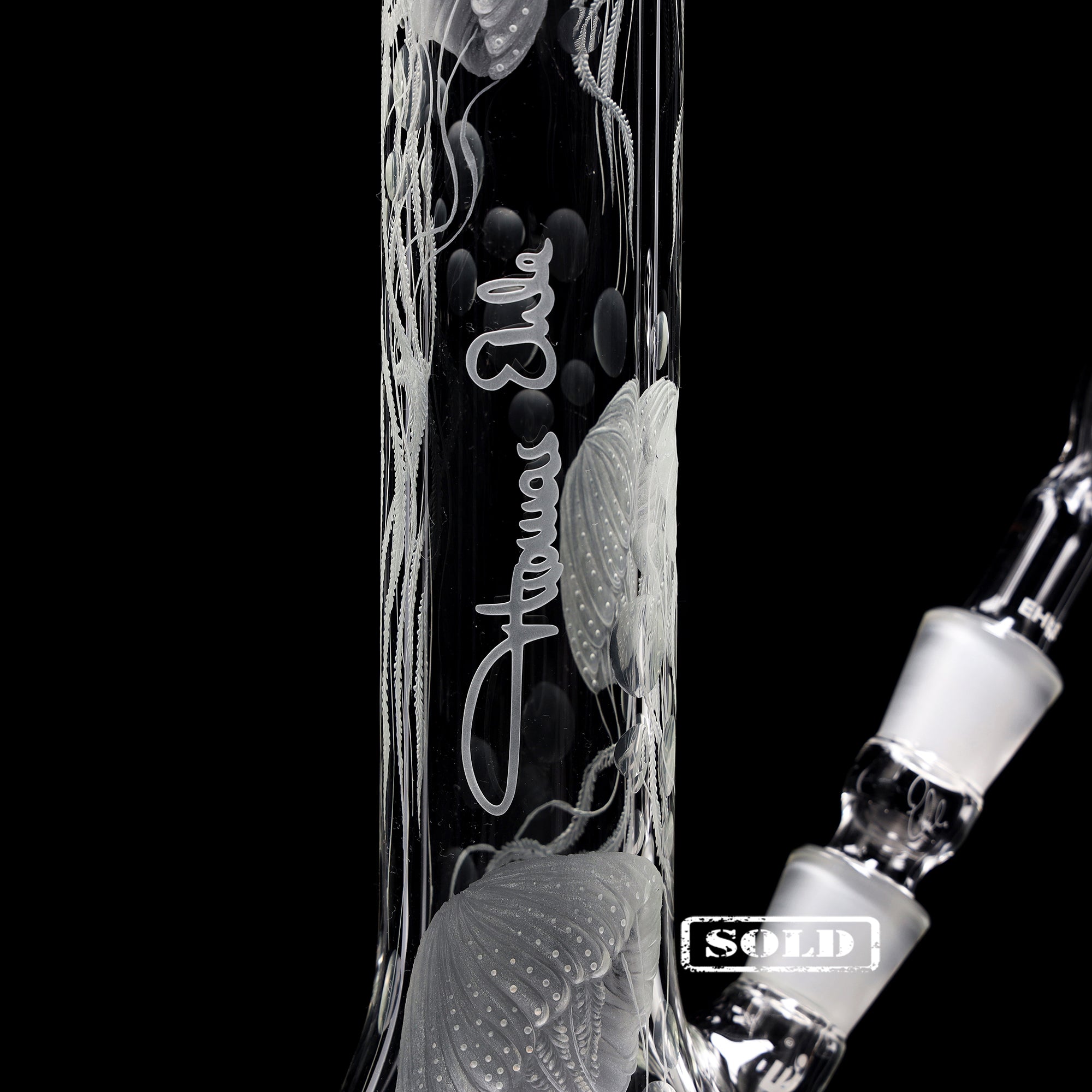 Collab-Bong EHLE x  Tóth Tibor Tamás ,, Quallen"