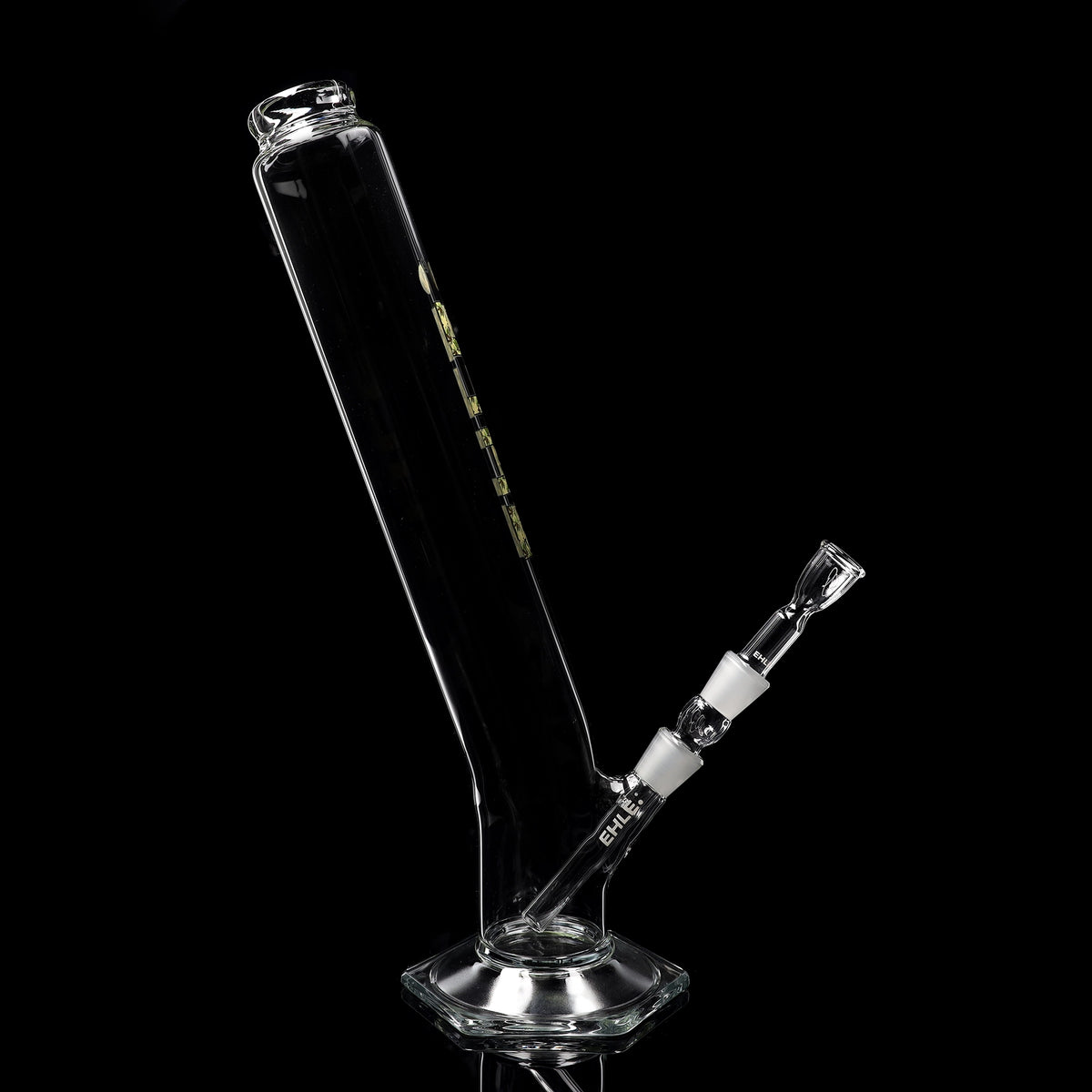 Zylinderbong 1000 ml - gebogen (NS 14)