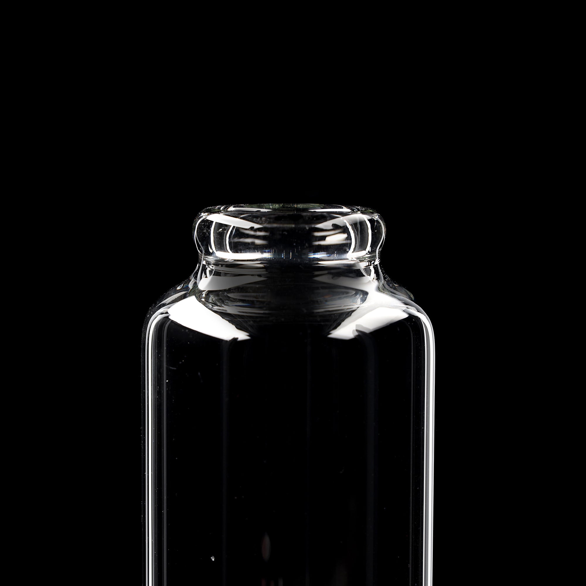 Zylinderbong 2000 ml NS 18,8 mit Eiskerben