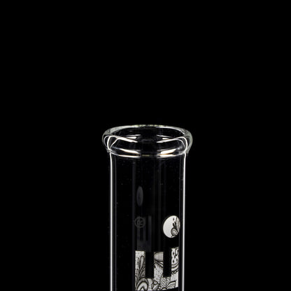 Zylinderbong 250 ml mit Eiskerben (NS 14) -