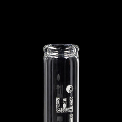 Zylinderbong 500 ml mit Eiskerben (NS 18)