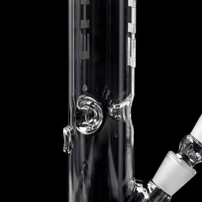Zylinderbong 500 ml mit Eiskerben (NS 18)
