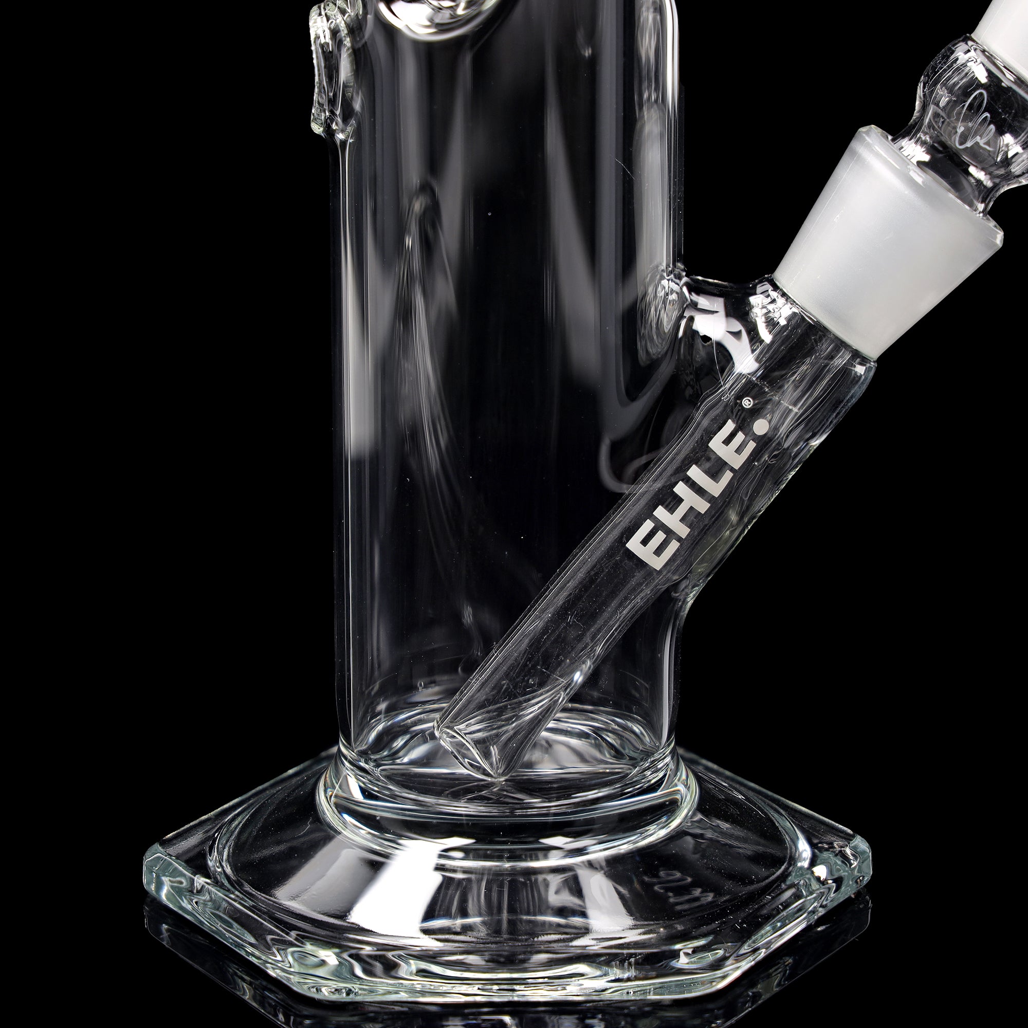 Zylinderbong 500 ml mit Eiskerben (NS 18)