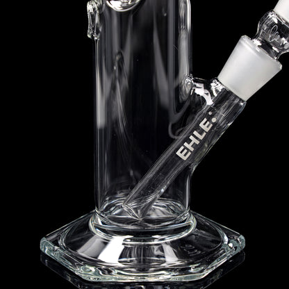 Zylinderbong 500 ml mit Eiskerben (NS 18)