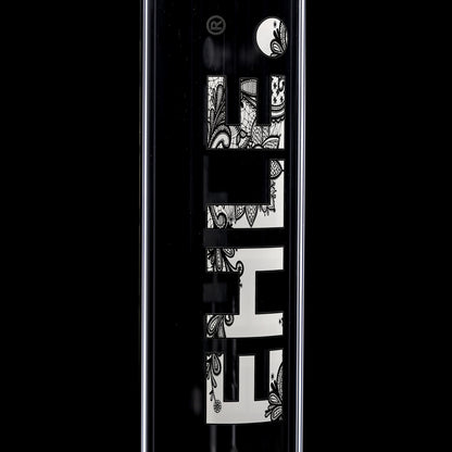 Zylinderbong 1000 ml mit Eiskerben - Kugel (NS 18)